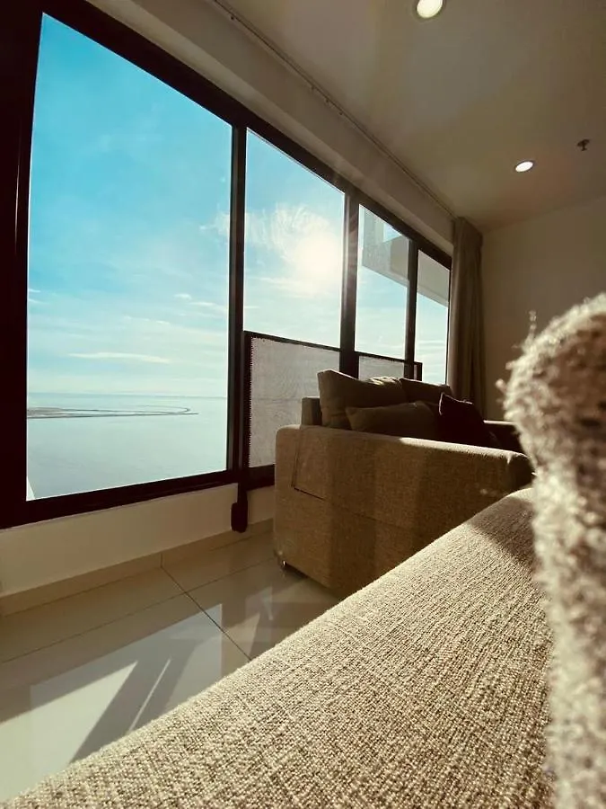 Sunrise Gurney Beautiful Sea Or City View Duplex 2Br Apartment George Town Malaysia